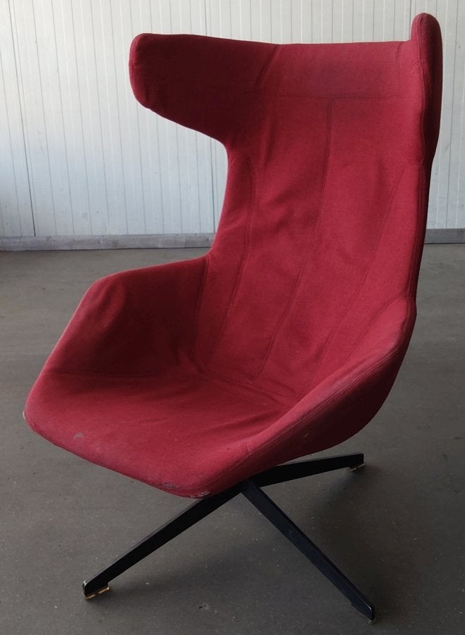 Moroso design armdraaistoel, Huis en Inrichting, Tijdloos design, Gebruikt, Ophalen of Verzenden, Vier