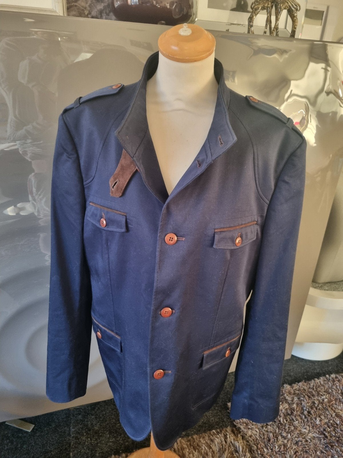 Circle of Gentlemen jacket, maat 54, uitmuntende conditie., Circle of Gentlemen, Maat 52/54 (L), Blauw, Ophalen of Verzenden