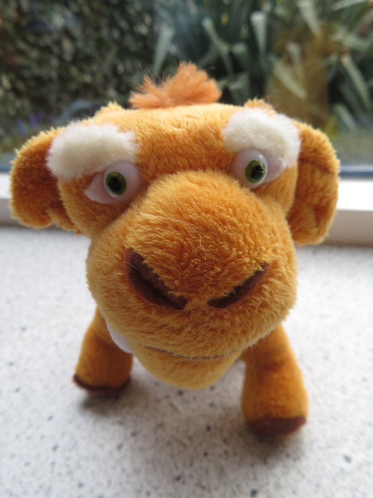 Tijger Diego van Ice Age 3 meet ca 20 cm, Disney, Ophalen of Verzenden, Zo goed als nieuw, Wasbaar