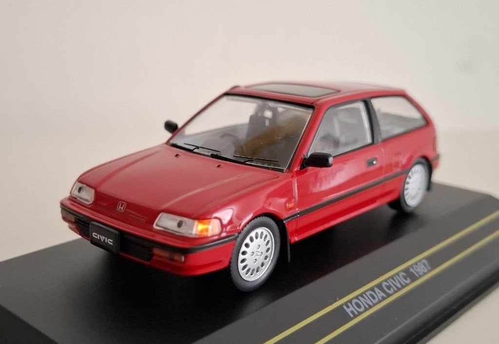 Honda Civic 1987 - MINT -, Hobby en Vrije tijd, Modelauto's | 1:43, Ophalen of Verzenden, Nieuw, Auto, Overige merken