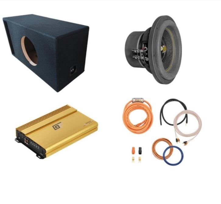 Subwooferset Bassface pack 5 1000 watt RMS, Niet ingevuld, Niet ingevuld, Nieuw, Ophalen of Verzenden