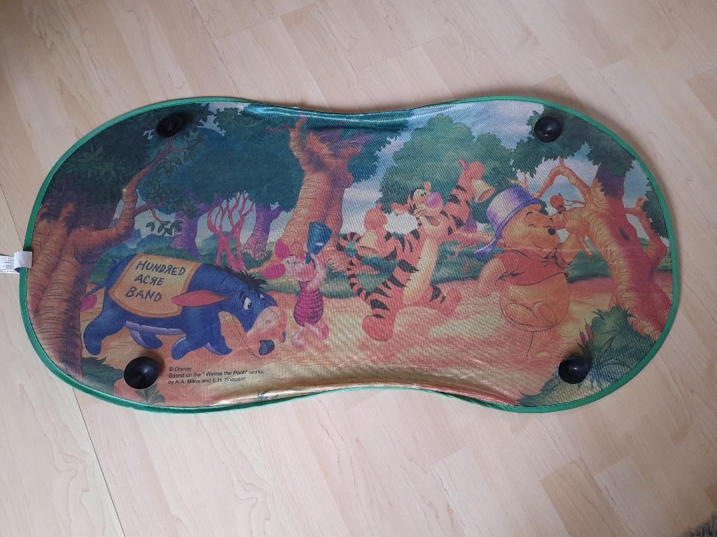 ZONNEGORDIJN WINNIE DE POEH MET 4 ZUIGNAPPEN VOOR AUTORAAM, Ophalen of Verzenden, Nieuw