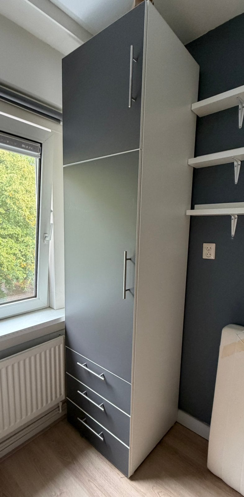Ikea kledingkast, Ophalen, Kunststof, Gebruikt, 200 cm of meer