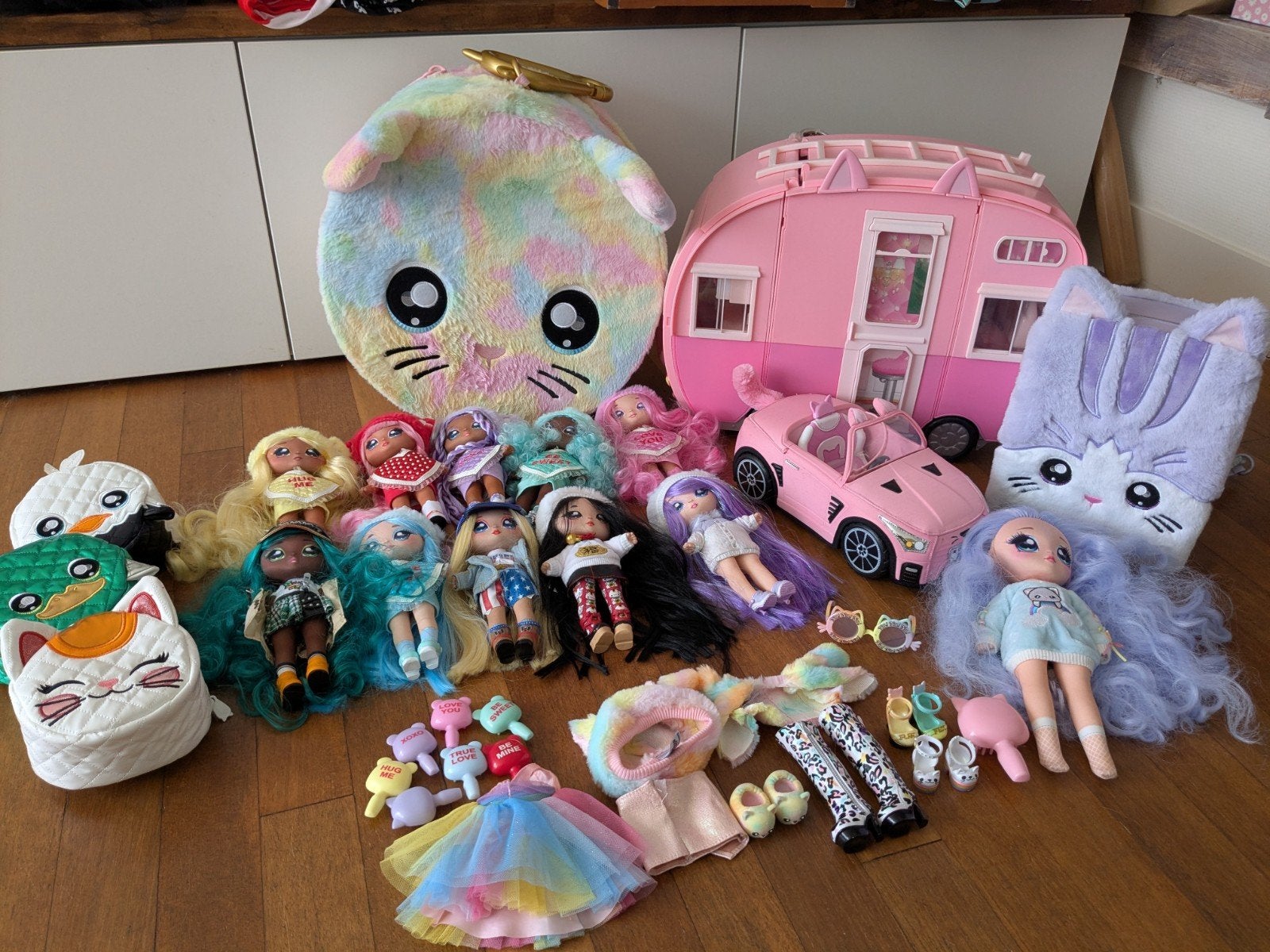 Grote Na! Na! Na! Surprise poppen en accessoires set, Ophalen, Zo goed als nieuw, Overige typen