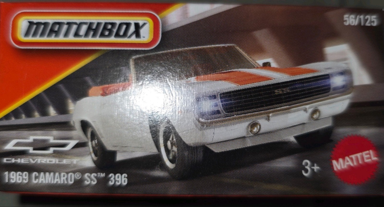 Matchbox 1969 Chevrolet Camaro, Ophalen of Verzenden, Matel, Onbekend, Onbekend