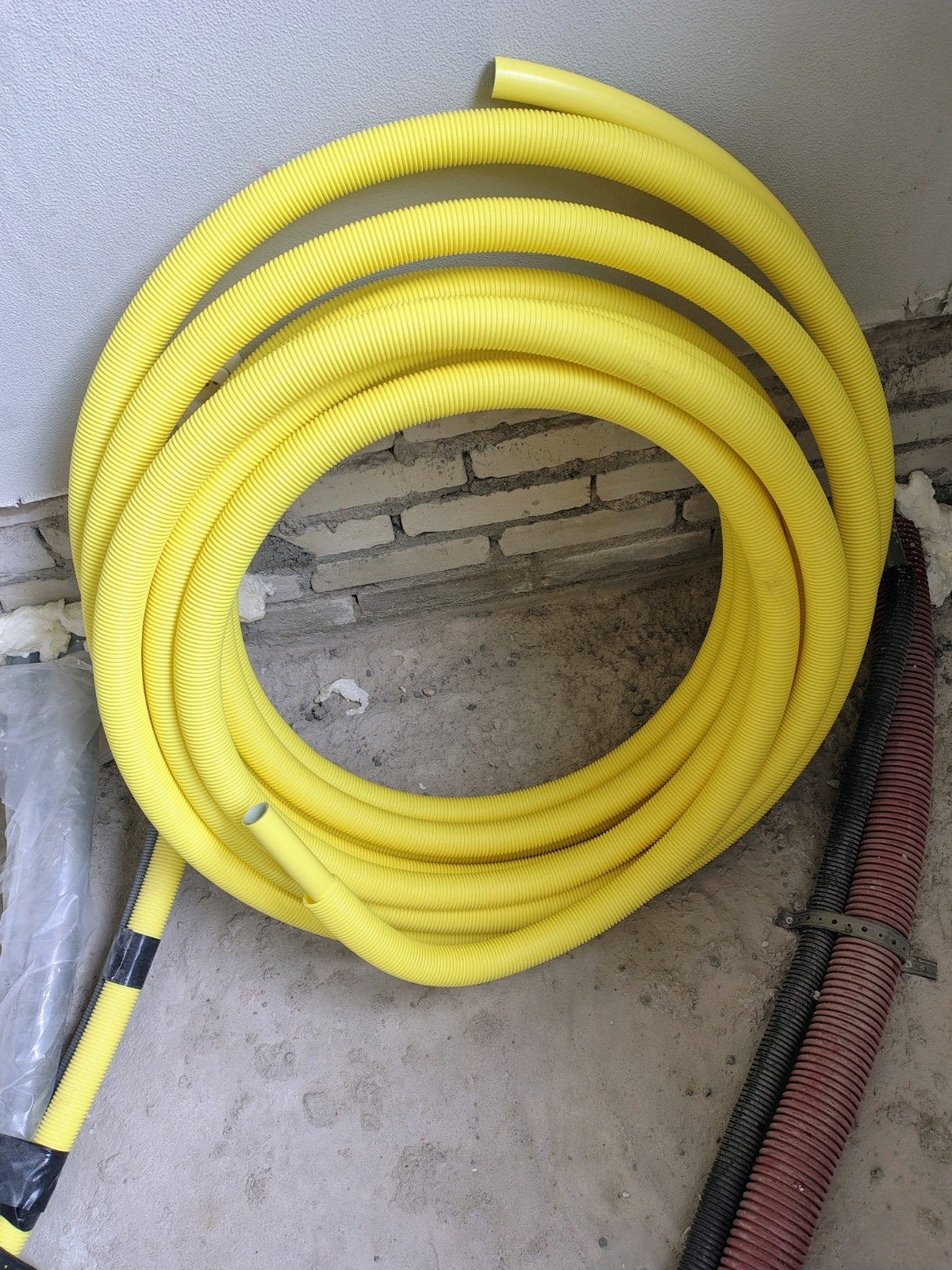 Henco Gastec QA Gele Flexibele Gasleiding 29.85mm, Doe-het-zelf en Verbouw, Ophalen of Verzenden, Nieuw, Kabel of Snoer