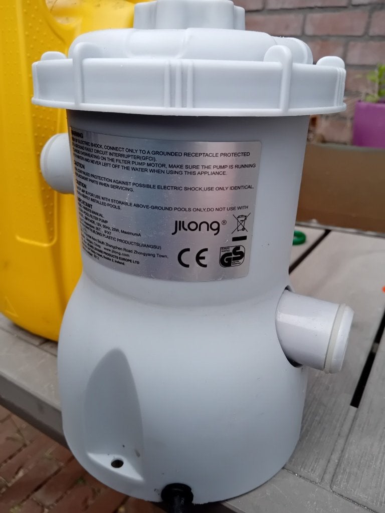 Zwembadpomp exl slangen en filterpatroon, Ophalen of Verzenden, Gebruikt, Zwembadpomp
