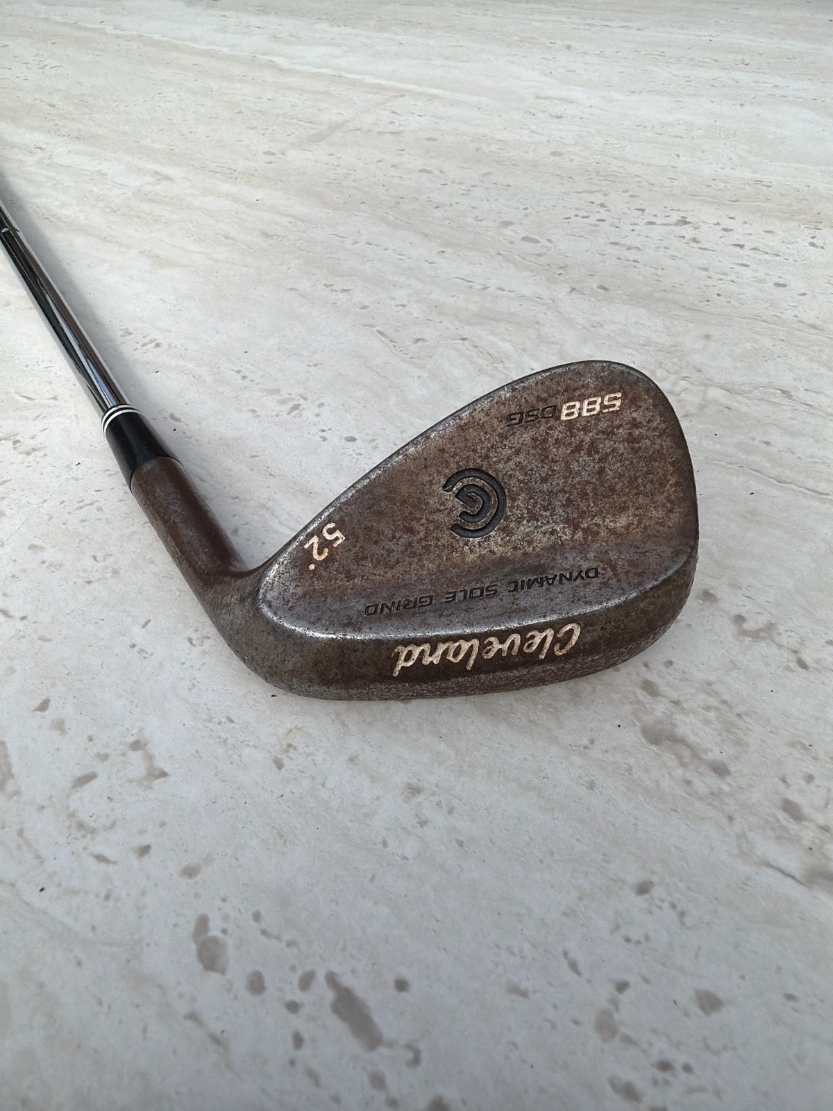 Cleveland 52 graden wedge - 588 DSG, Sport en Fitness, Ophalen, Gebruikt, Club, Cleveland