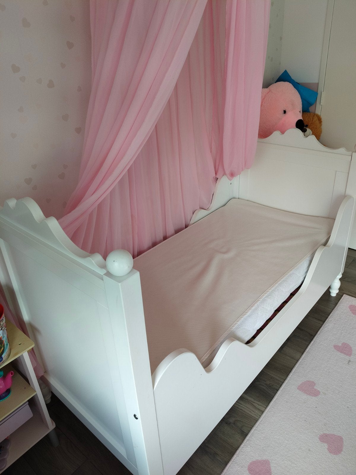 Bopita Belle peuterbed, Ophalen, Gebruikt, 70 tot 85 cm, 140 tot 160 cm