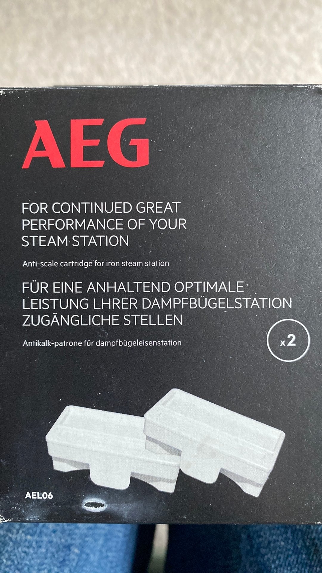 AEG AEL06 antikalk cartridges, Ophalen of Verzenden, Nieuw