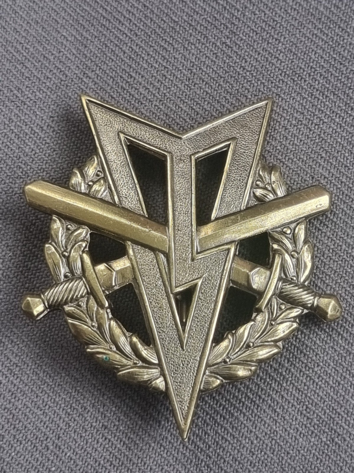 speld MLV, Ophalen of Verzenden, Landmacht, Nederland, Embleem of Badge