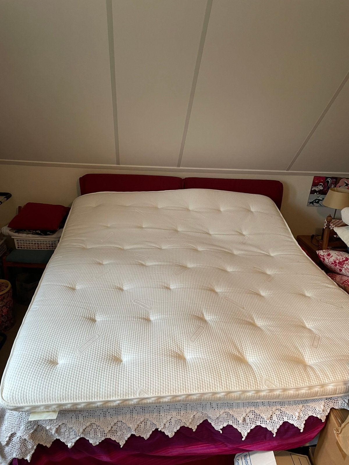 Topmatras / topper Pullman silverline comfort 180x210, Ophalen, 210 cm, Tweepersoons, Zo goed als nieuw