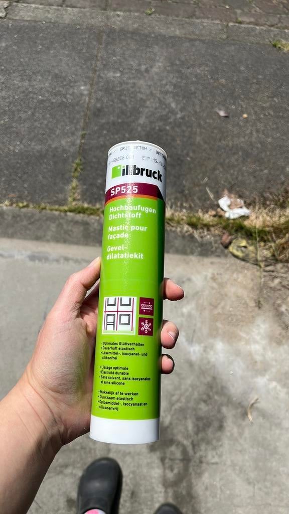 Dilatatie kit, Doe-het-zelf en Verbouw, Isolatie en Afdichting, Overige materialen, Zo goed als nieuw, Minder dan 5 m², Ophalen