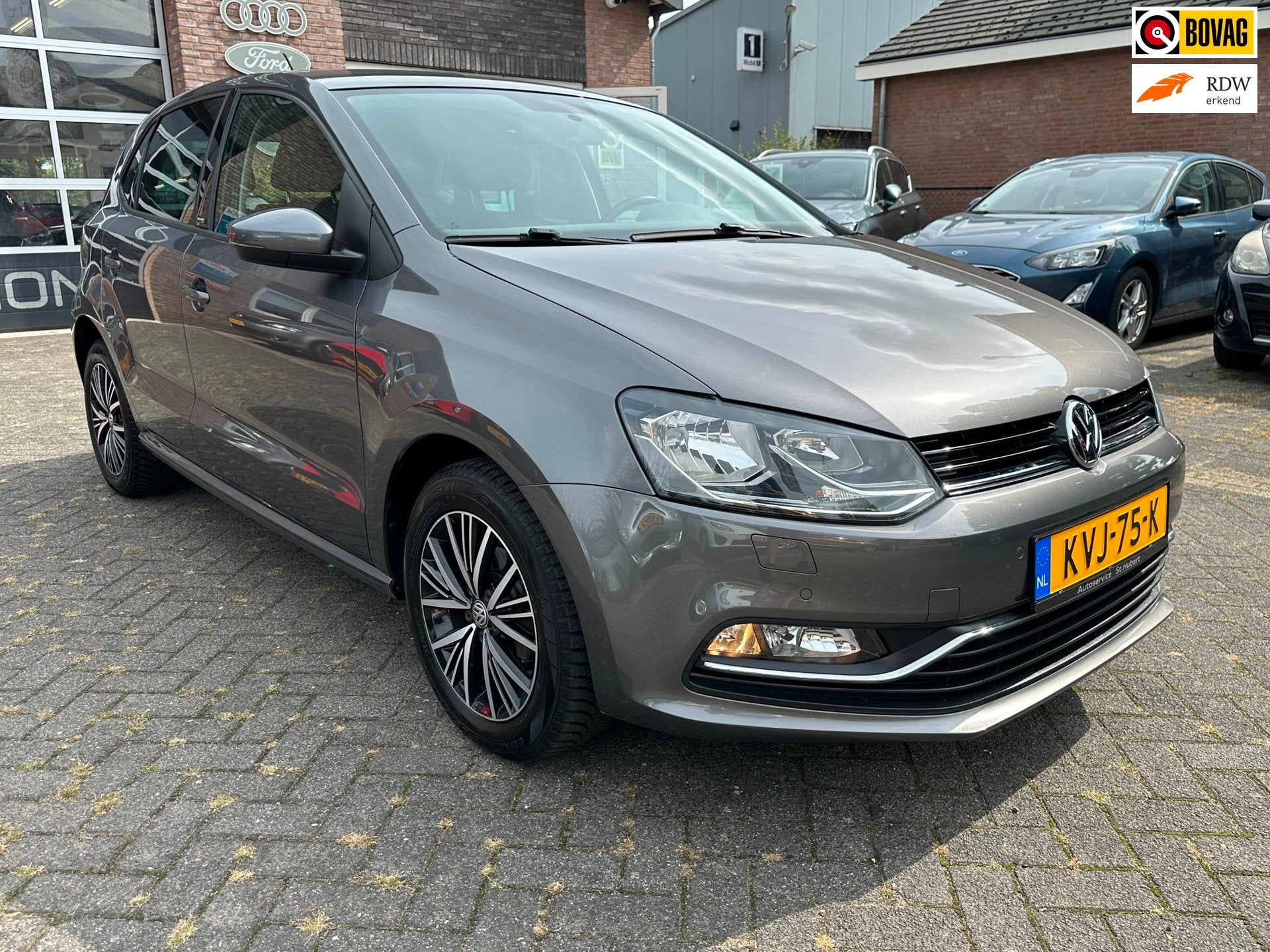 Volkswagen POLO 1.0 All-Star. Facelift. 5-Deurs. Clima. PDC., Auto's, Stof, Gebruikt, 60 pk, Bedrijf