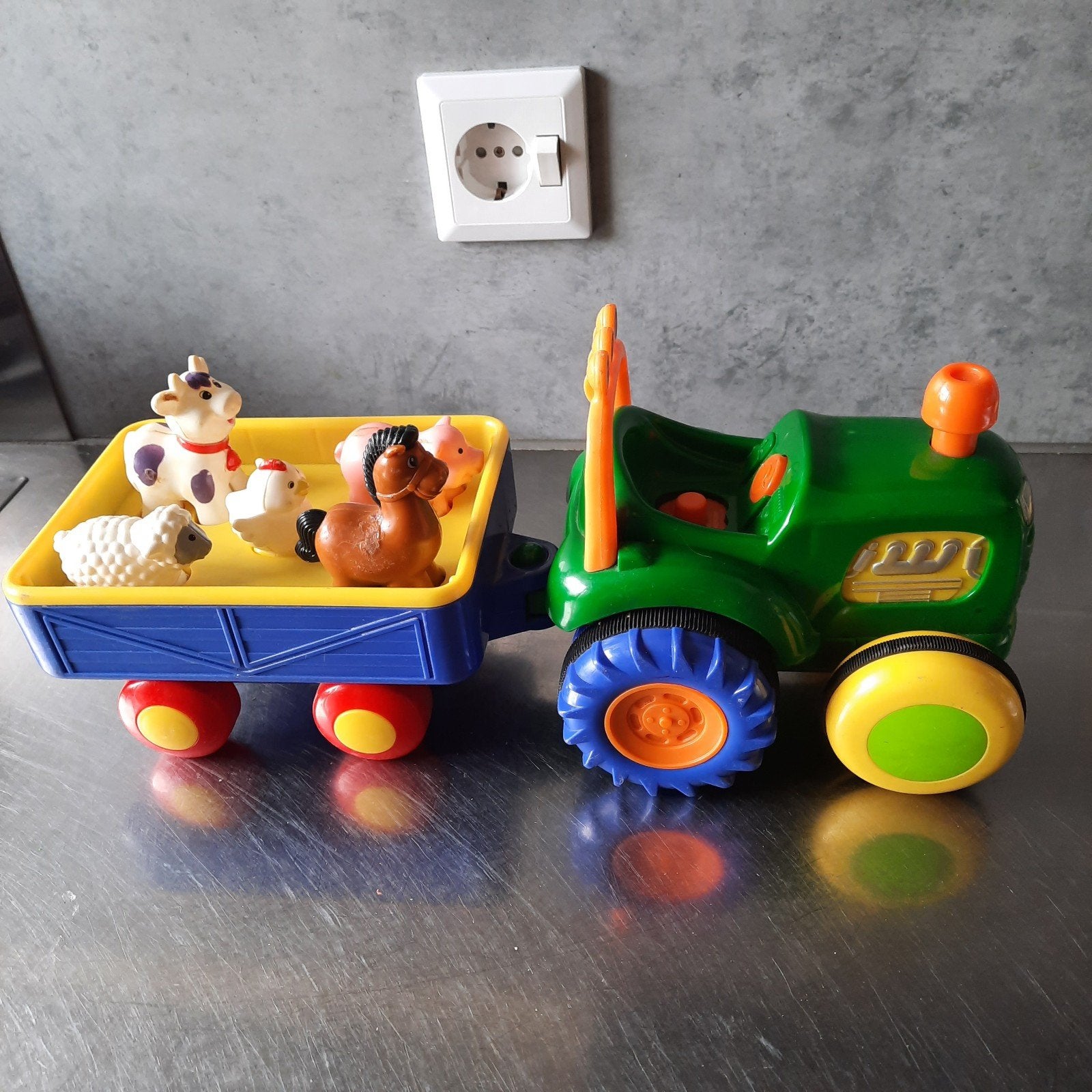 My little People tractor, Ophalen of Verzenden, Zo goed als nieuw, Auto of Voertuig, Met geluid