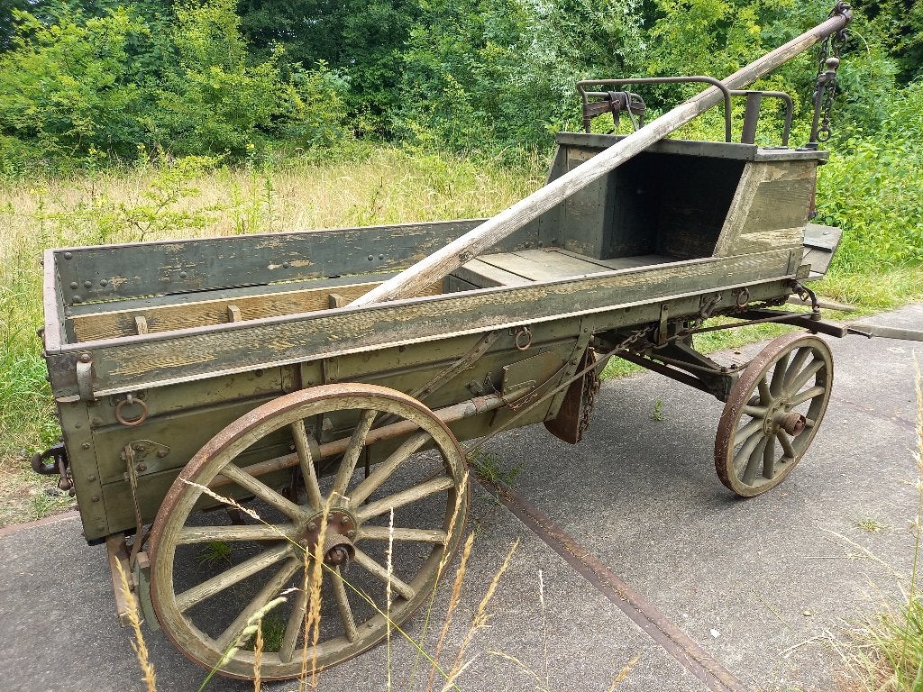 munitietransport/paardewagen Bjr.1938 MUSEUMSTUK, Ophalen, Gebruikt, Overige disciplines