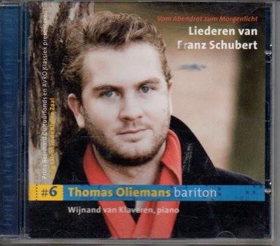 Schubert: Liederen / Thomas Oliemans, Ophalen of Verzenden, Romantiek, Zo goed als nieuw, Vocaal