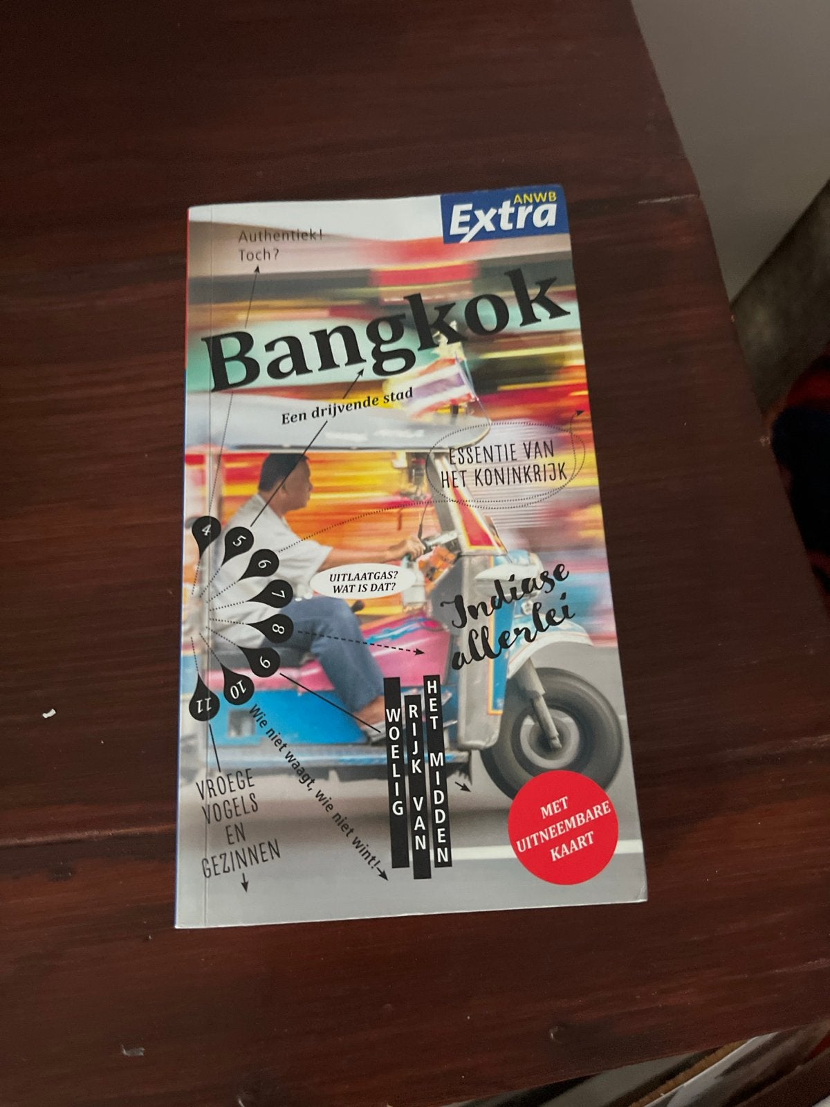 ANWB Extra Reisgids Bangkok met uitneembare kaart, Boeken, Reisgidsen, Verzenden, Zo goed als nieuw, Reisgids of -boek, ANWB