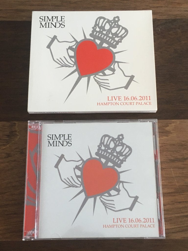 2Cd Simple Minds Live Hampton Court Palace 2011 Slipcase Edt, Cd's en Dvd's, Pop, Speciale editie, Ophalen of Verzenden, Zo goed als nieuw