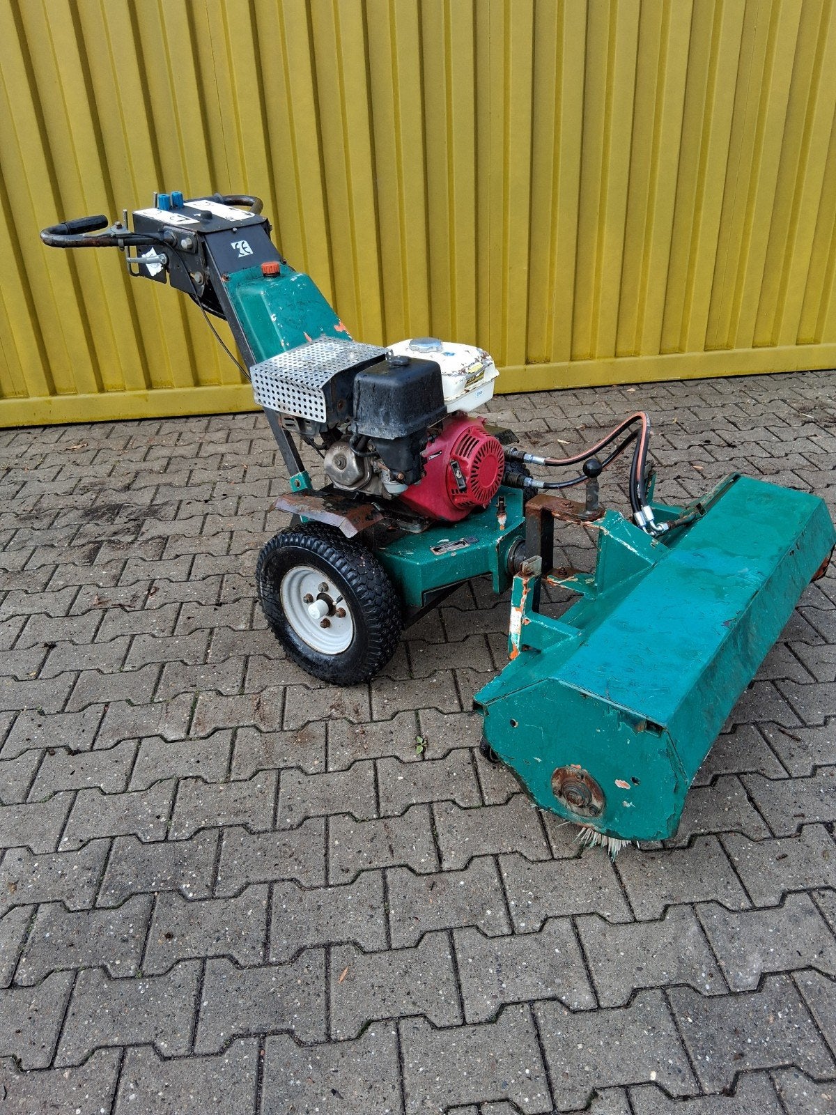 Professionele veegbezem met motor sweep k2000, Ophalen of Verzenden, Gebruikt, Onbekend