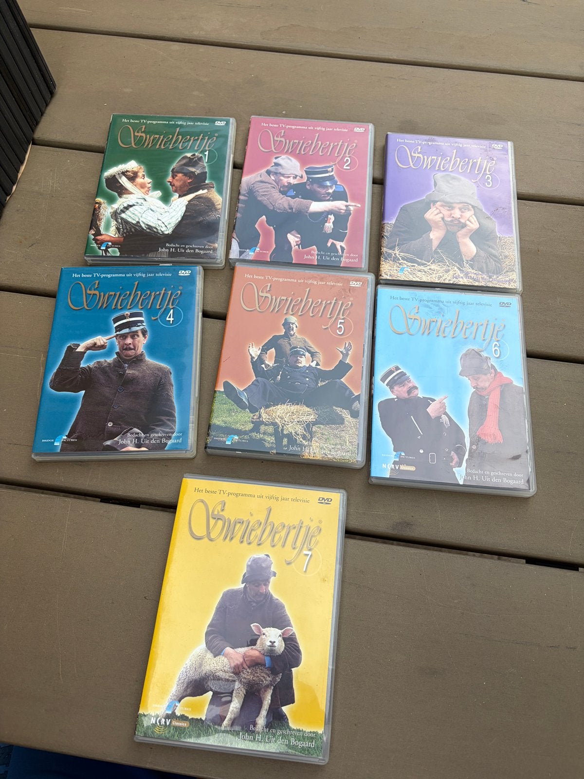 7 dvd’d van de hitserie swiebertje, Cd's en Dvd's, Dvd's | Tv en Series, Alle leeftijden, Ophalen of Verzenden, Zo goed als nieuw