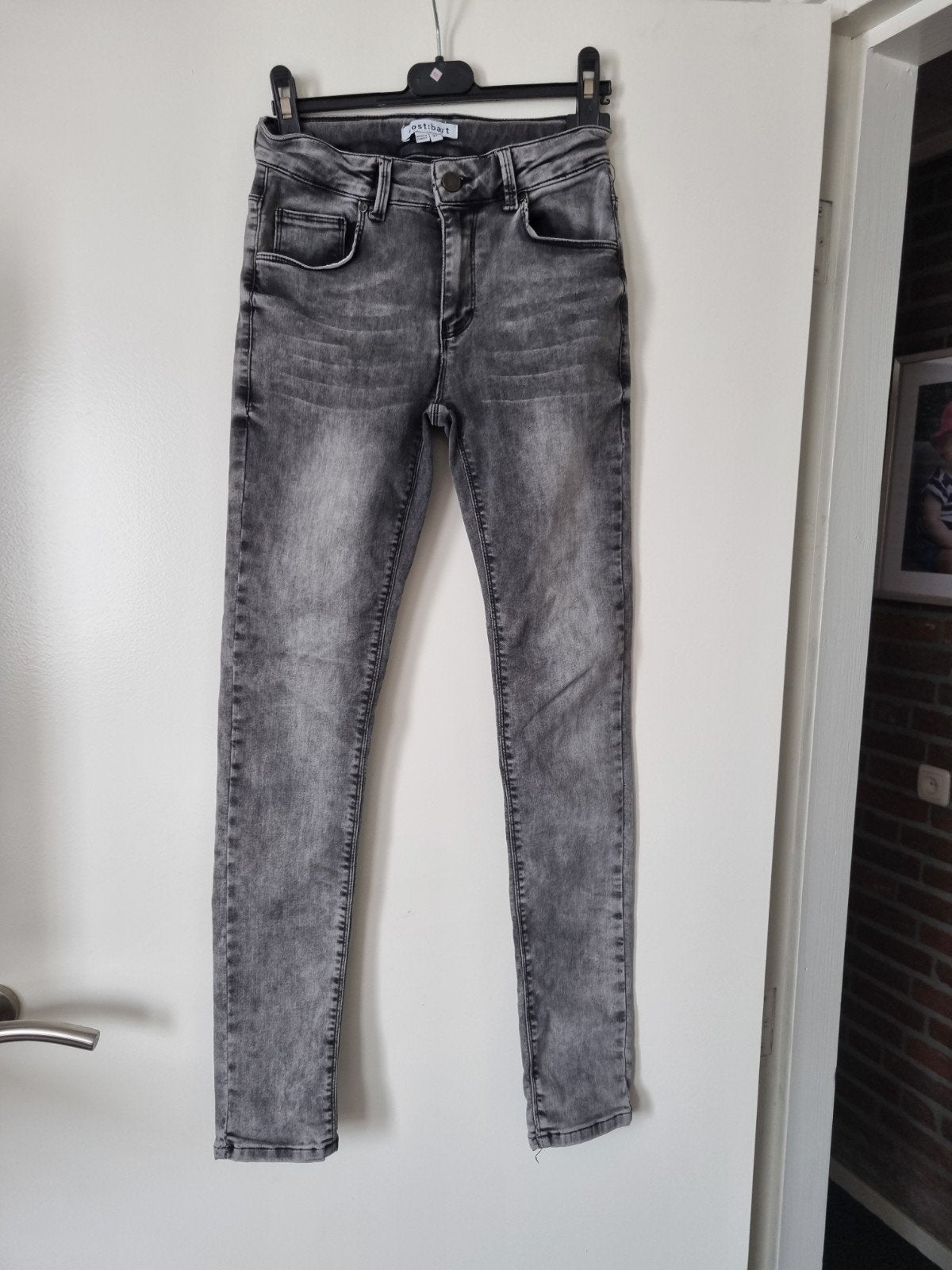 Cost:bart grijze jeans, maat 27 = 164, Ophalen of Verzenden, Zo goed als nieuw, Jongen, Broek