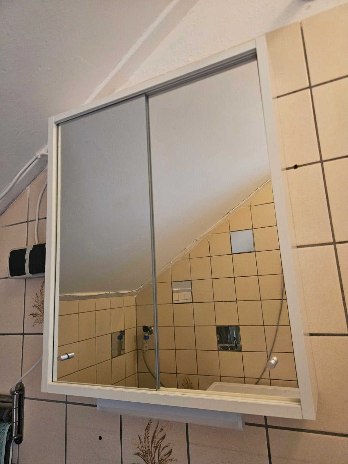 IKEA Badkamer Spiegelkastje met Schuifdeuren, Minder dan 50 cm, Ophalen of Verzenden, Minder dan 25 cm, Minder dan 100 cm