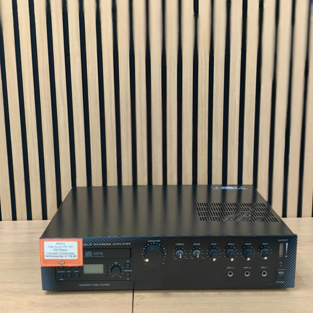 Dap Audio PA-100 CD Player - In Goede Staat, Auto diversen, Flex Ltd., Zo goed als nieuw, https://flex.com/contact-us, Nobelstraat 10, 5807 GA Oostrum LB, Limburg, Nederland