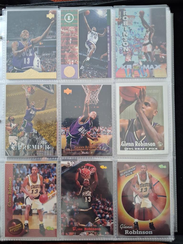 Glenn Robinson "Big Dog" NBA Kaarten Bundel - 36 stuks, Ophalen of Verzenden, Zo goed als nieuw