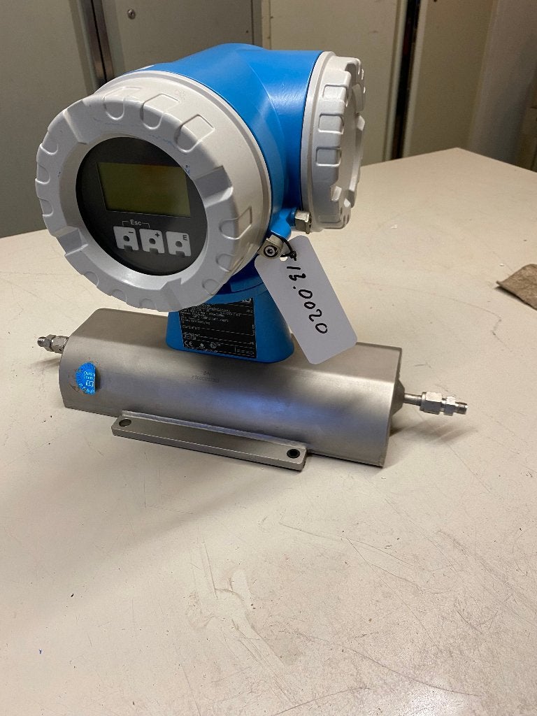 E&H Promass 83A DN02, Contacten en Berichten