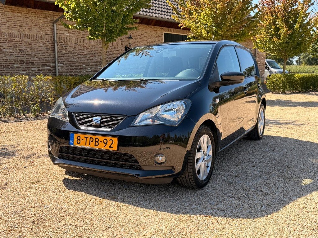 Seat Mii 1.0 Sport Dynamic, Airco, stoel verw, nieuwe remmen, Auto's, Seat, Voorwielaandrijving, Stof, Zwart, 840 kg