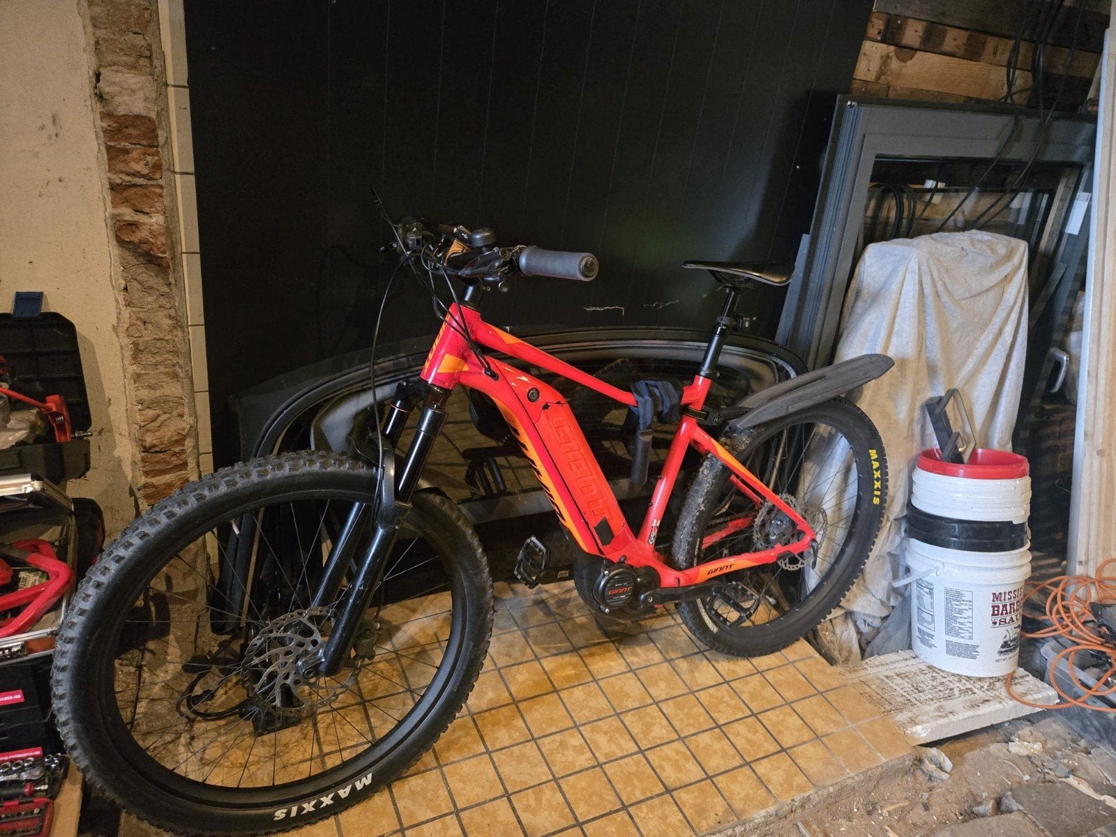 Giant dirt bike e-pro 2, Ophalen, Gebruikt