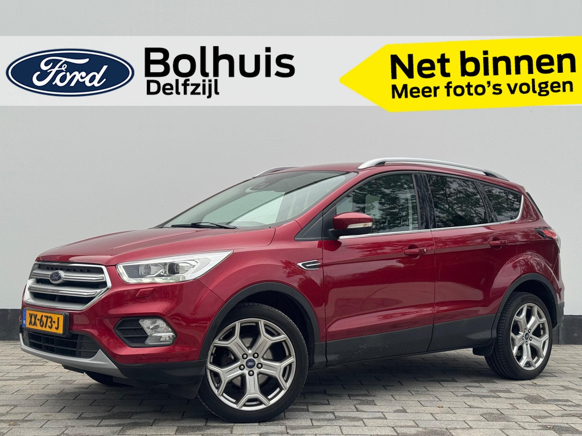 Ford Kuga 1.5 EcoBoost Titanium | Trekhaak | Winter Pack | C, Dealer onderhouden, Stof, Euro 6, 4 cilinders