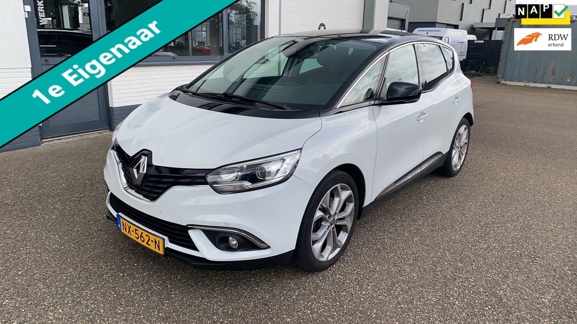Renault Scénic 1.2 TCe Zen 1e eig. Carplay Clima LED Navi P, Voorwielaandrijving, Stof, Gebruikt, Euro 6