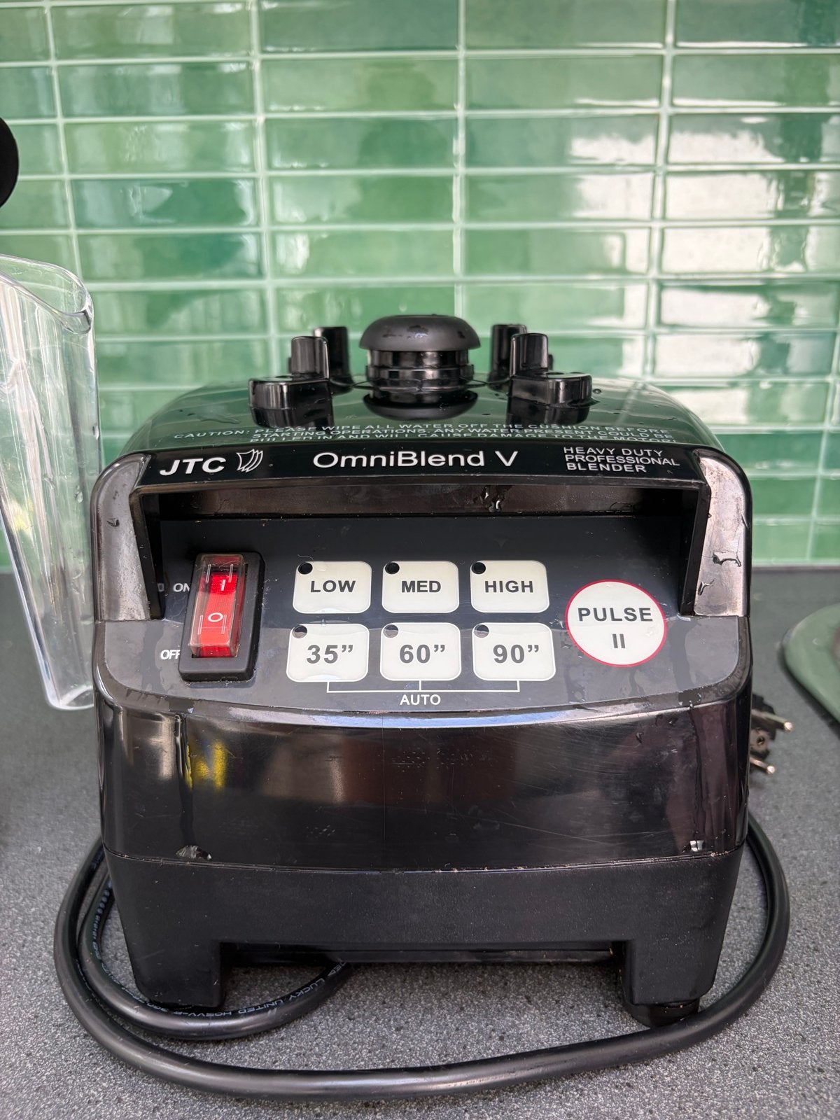 JTC OmniBlend V Professionele Blender - Zwart, Ophalen, Gebruikt, Powerblender