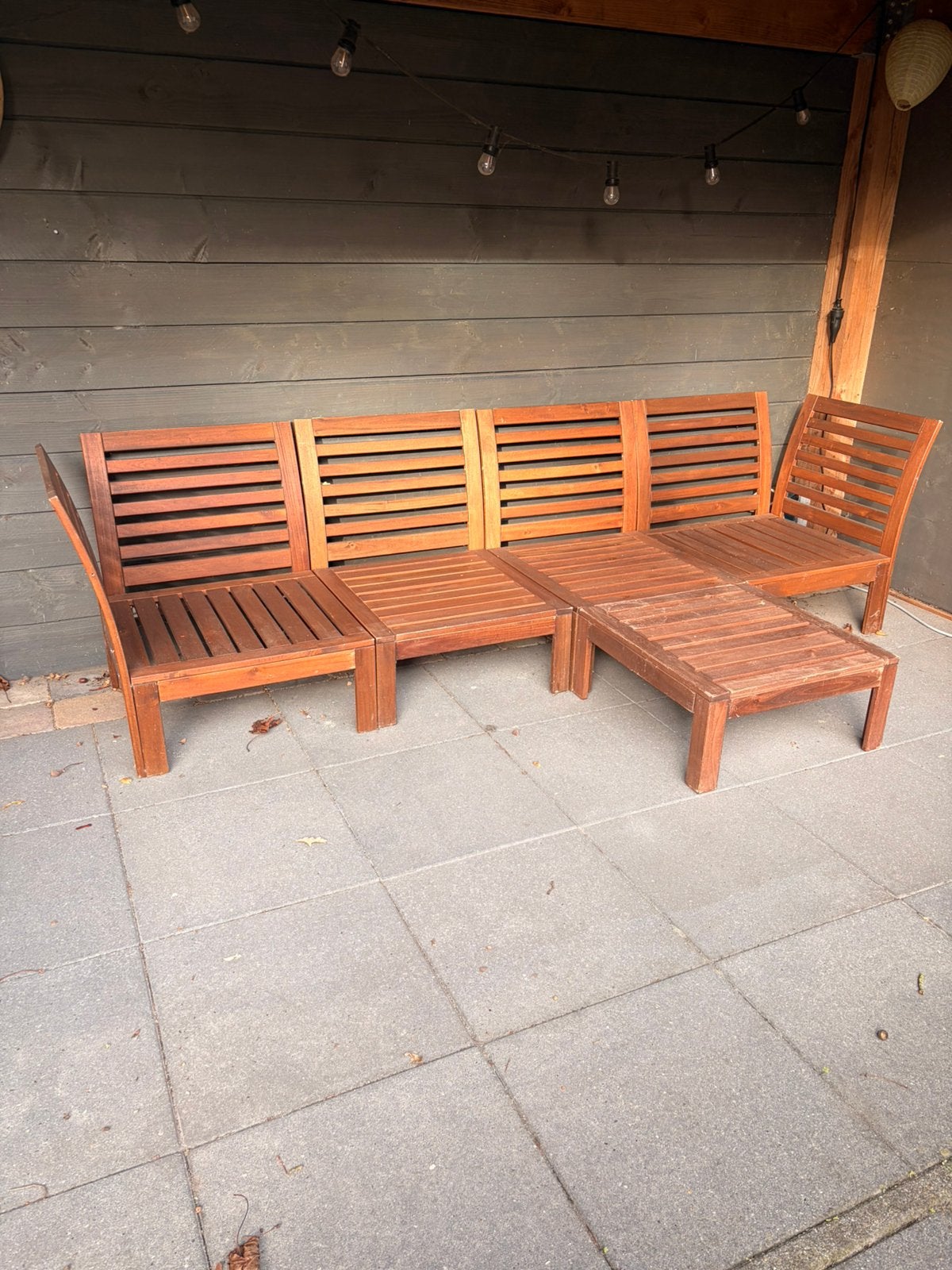 Loungeset Äpplarö Ikea, Ophalen, 4 zitplaatsen, Gebruikt, Loungeset