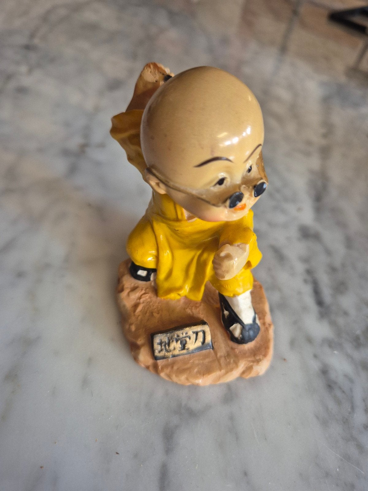 Monnik beeldje met bril - Oosters decoratiefiguur, Ophalen of Verzenden, Nieuw, Dier