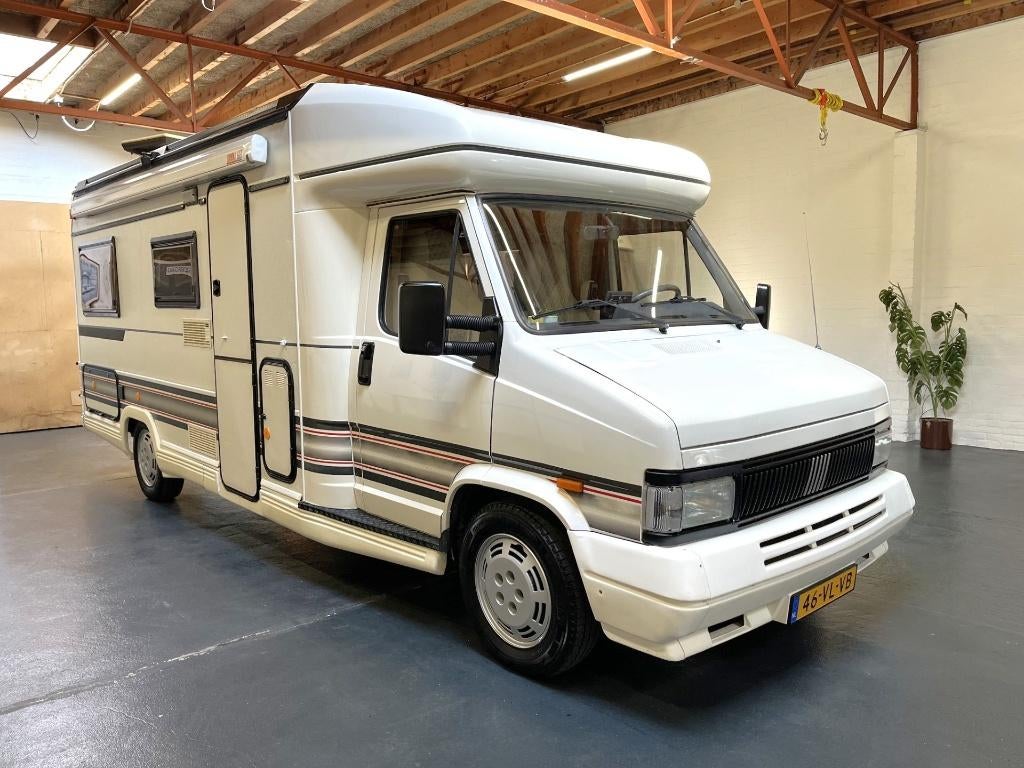 Fiat Ducato Burstner T620 / 2.8 Turbo Diesel / 122pk / Airco, Caravans en Kamperen, Campers, Reservewiel, Fiat, Bedrijf, Bürstner