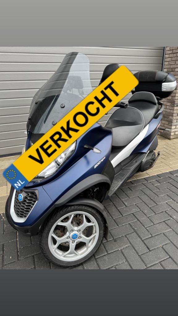 Piaggio mp3 500cc HPE  2019 origineel Nederlands, Ophalen of Verzenden, Zo goed als nieuw, Benzine, Overige modellen