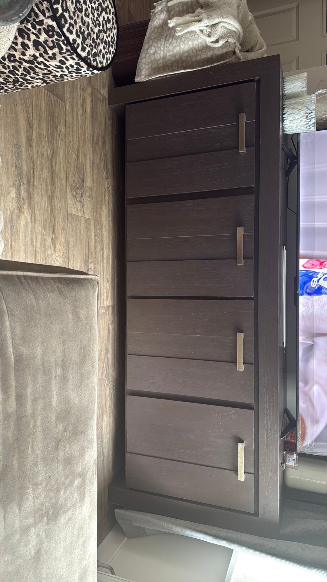 Masief houten kast, Huis en Inrichting, Ophalen, Gebruikt, 25 tot 50 cm