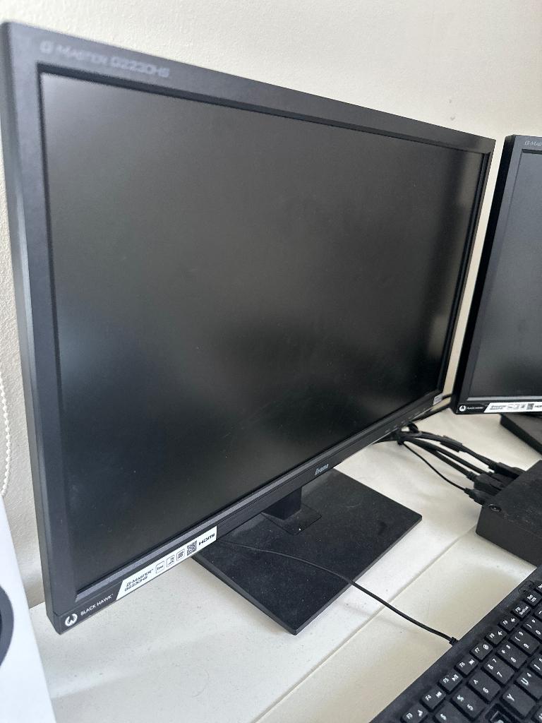 IIYAMA Black hawk G-master G2230HS Beeldschermen, Computers en Software, Monitoren, Ophalen, VA, Full HD, Zo goed als nieuw