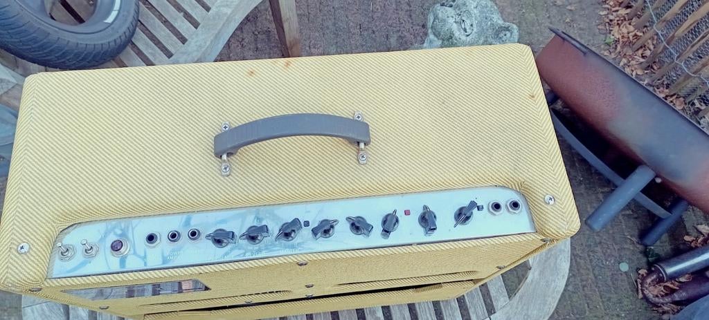 Fender Blues Deville 4x10, Muziek en Instrumenten, Versterkers | Bas en Gitaar, Ophalen, Gebruikt, 50 tot 100 watt