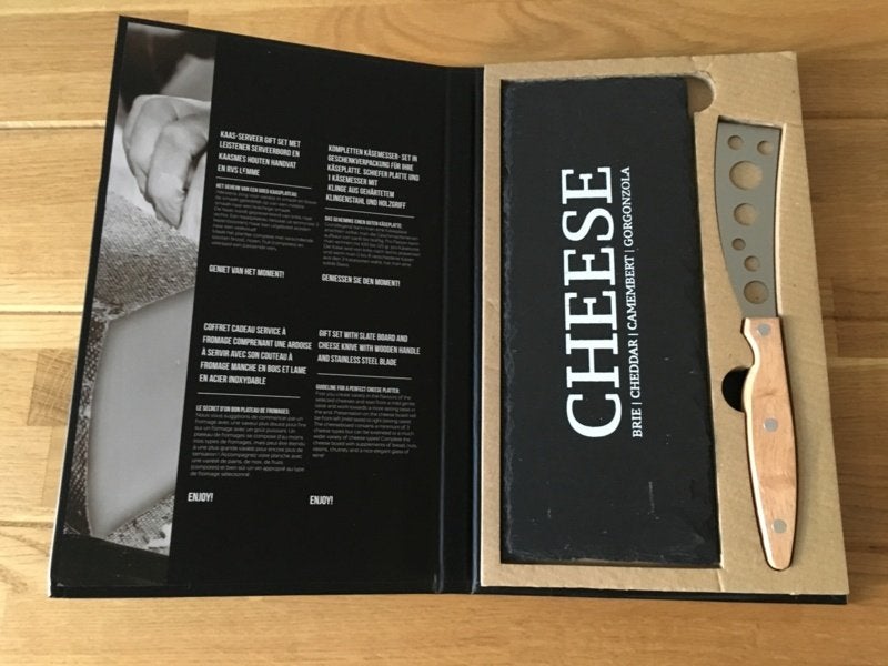 Kaas cheese gift set by gusta in boekvorm prijs per set, Ophalen of Verzenden, Nieuw, Gusta