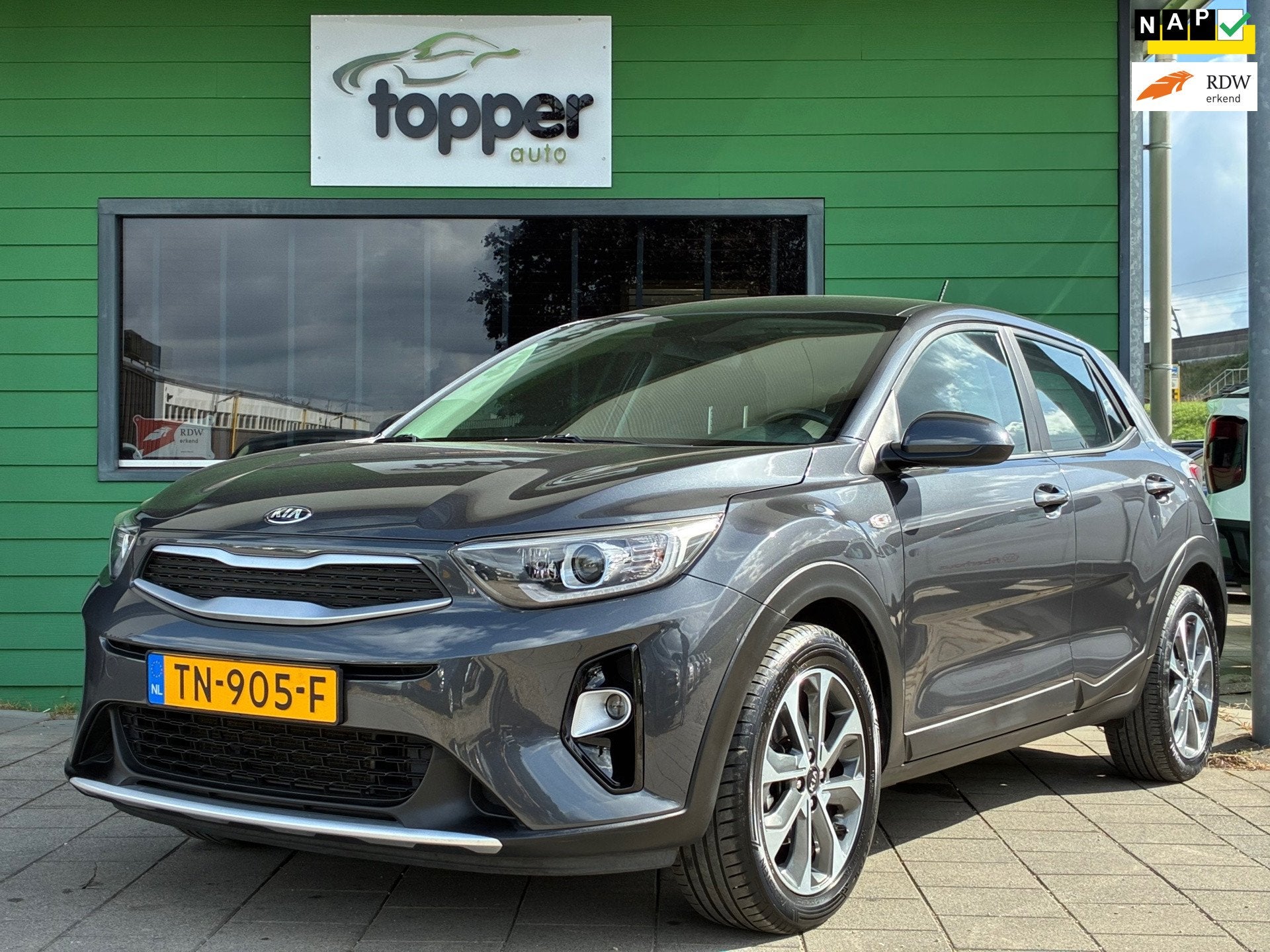 Kia Stonic 1.0 T-GDi ComfortPlusLine Navigator|1e Eigenaar|N, Auto's, Voorwielaandrijving, 450 kg, Gebruikt, Euro 6
