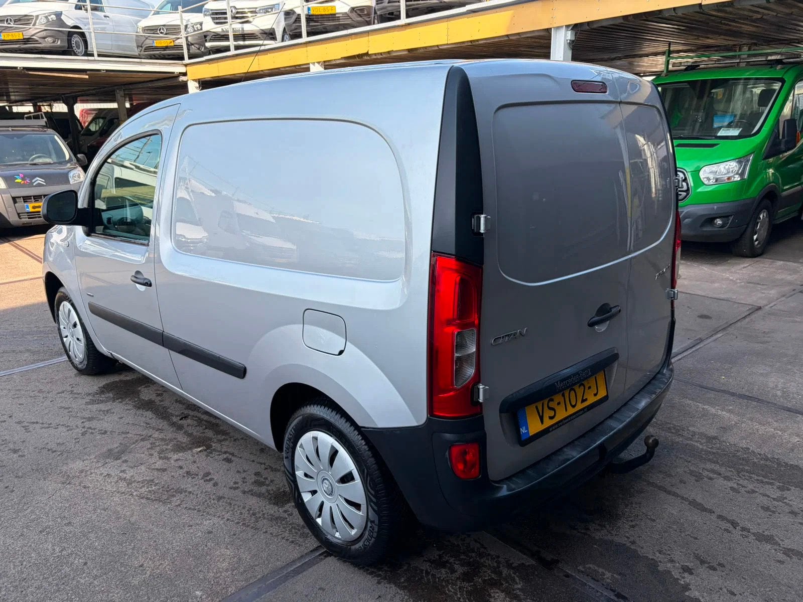 Mercedes-Benz Citan 109CDI L1H1 Airco Trekhaak (bj 2015), Auto's, Mercedes-Benz, Voorwielaandrijving, Euro 5, Overige modellen