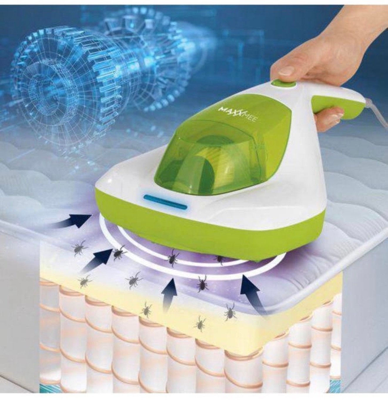 MAXXMEE Mijt Handstofzuiger met UV-C Licht – Anti-Allergie, Overige typen, Ophalen of Verzenden, H, H