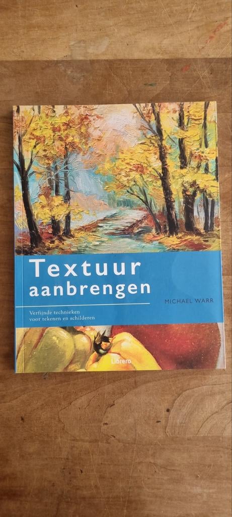 Boek: Textuur aanbrengen - Tekenen en Schilderen, Hobby en Vrije tijd, Schilderen, Overige typen, Onbekend, Zo goed als nieuw