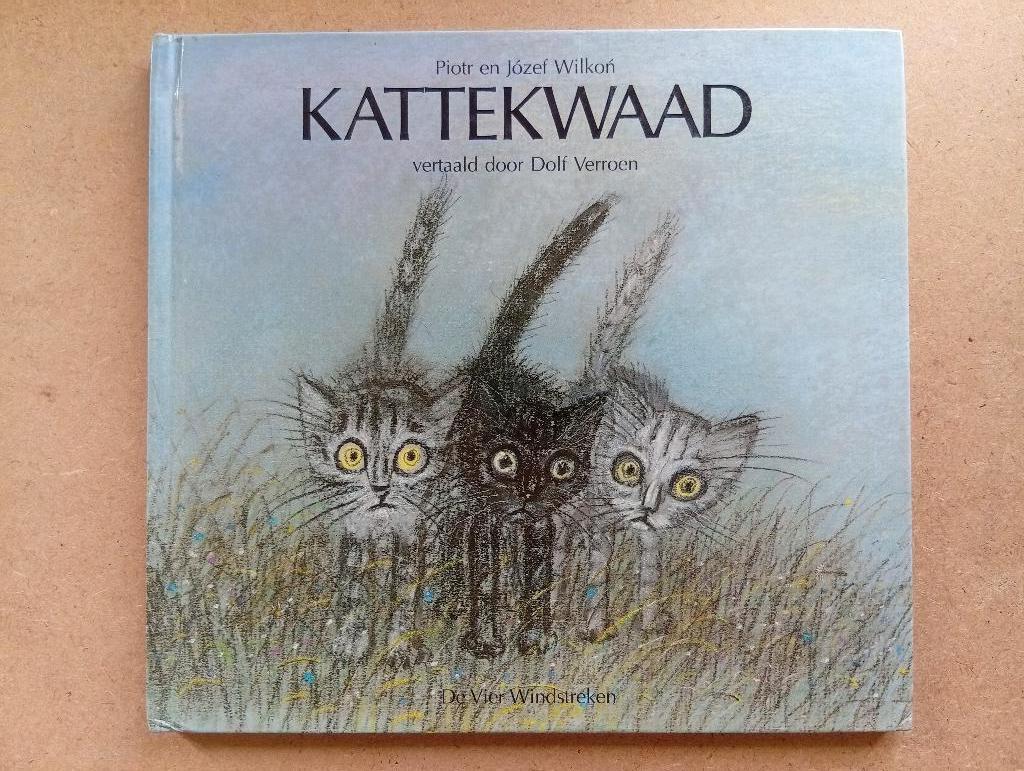 Kattekwaad - Piotr en Józef Wilkon, Ophalen of Verzenden, Gelezen, Piotr en Jozef Wilkon, Prentenboek