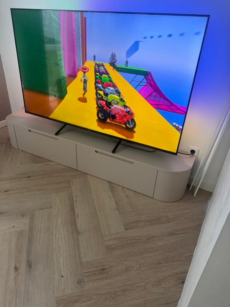 Nieuw Japandi TV-meubel, Huis en Inrichting, Kasten | Televisiemeubels, Ophalen, 150 tot 200 cm, Nieuw, Minder dan 100 cm