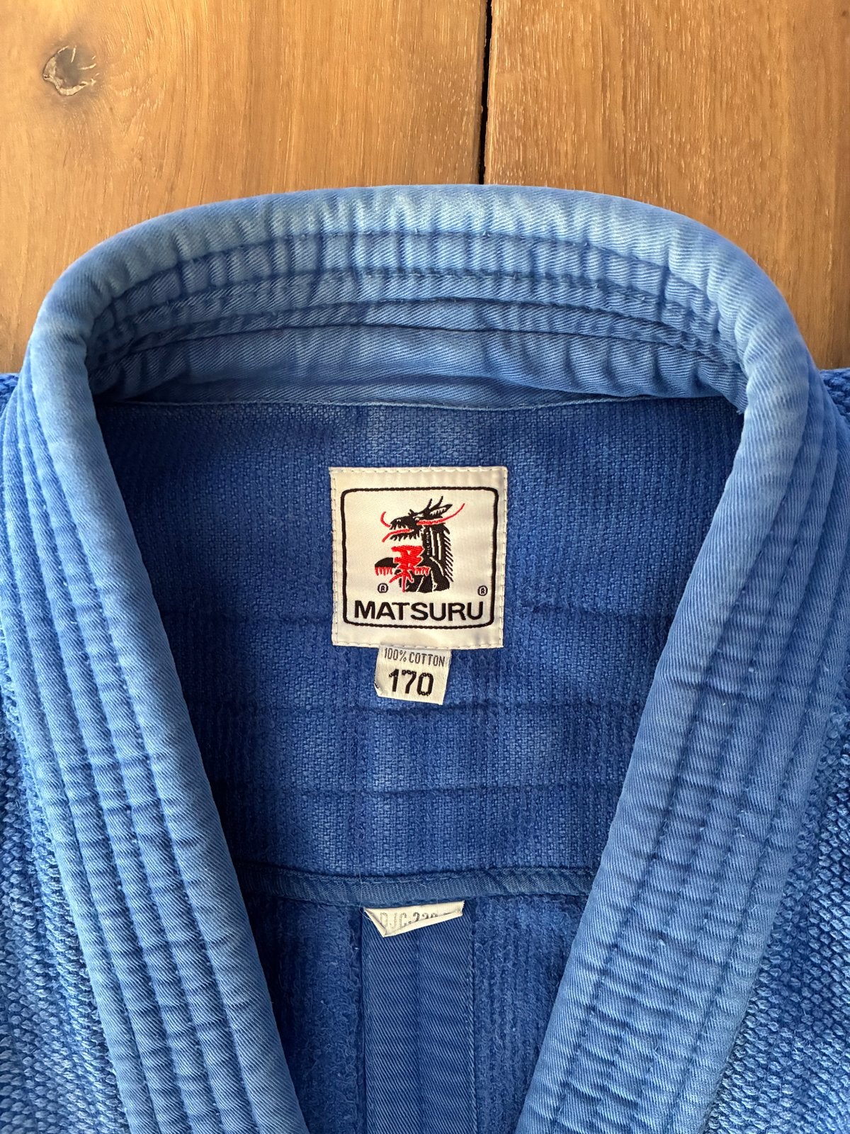 Blauw Matsuru Judopak Maat 170 met 2 Broeken, Groter dan maat XL, Gebruikt, Judo, Vechtsportpak